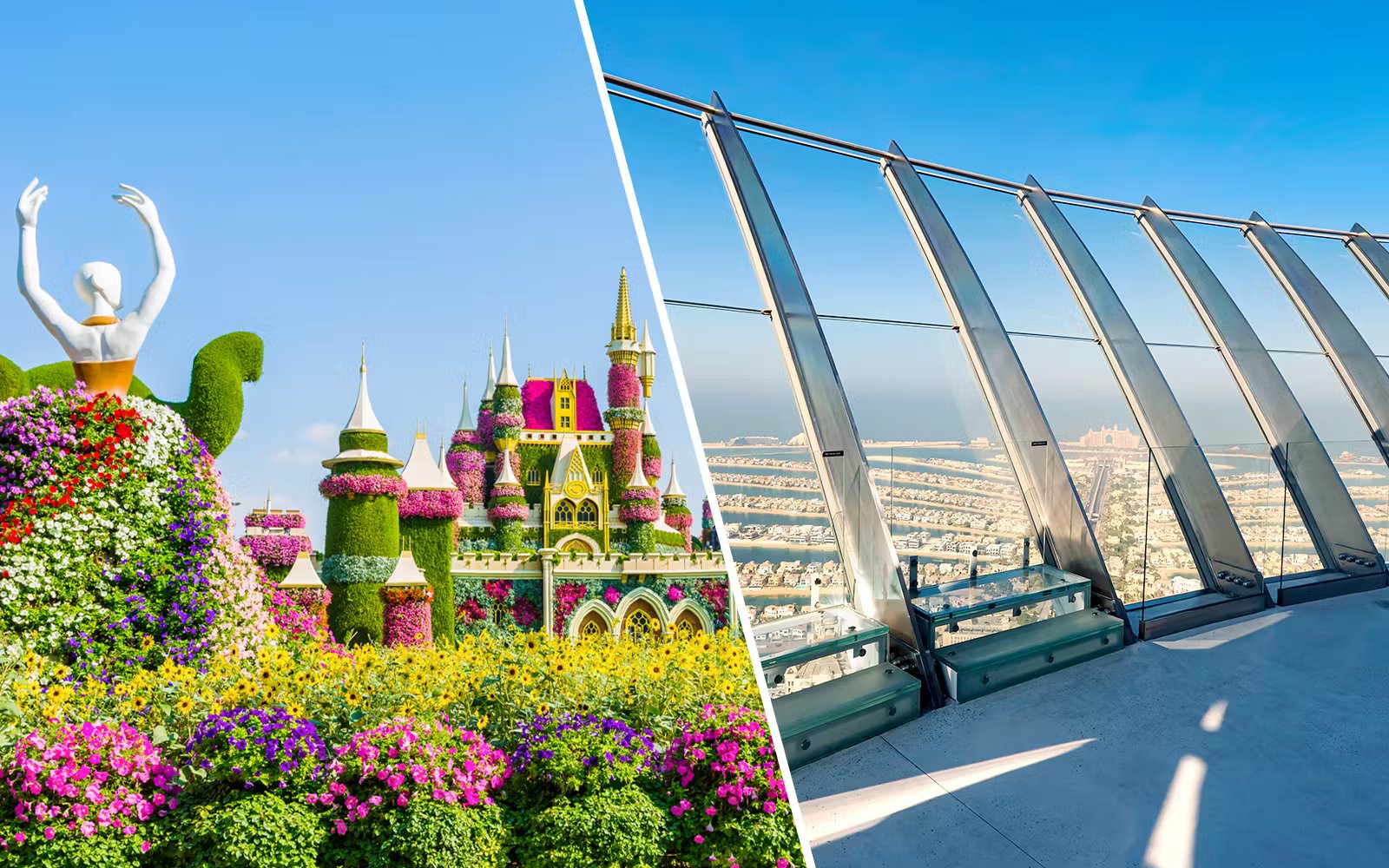 Super Saver: Dubai Miracle Garden + View At The Palm