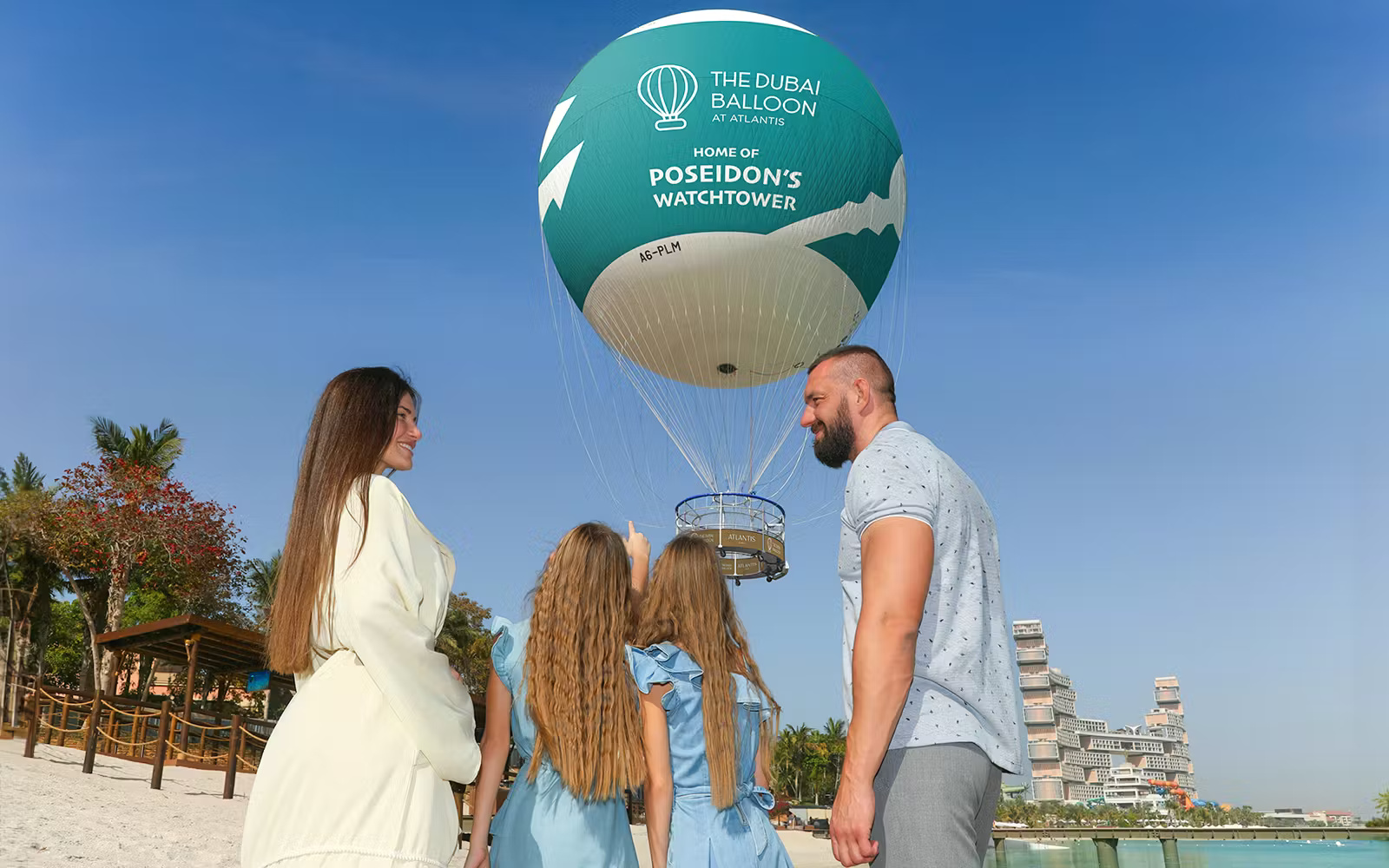 The Dubai Balloon at the Atlantis