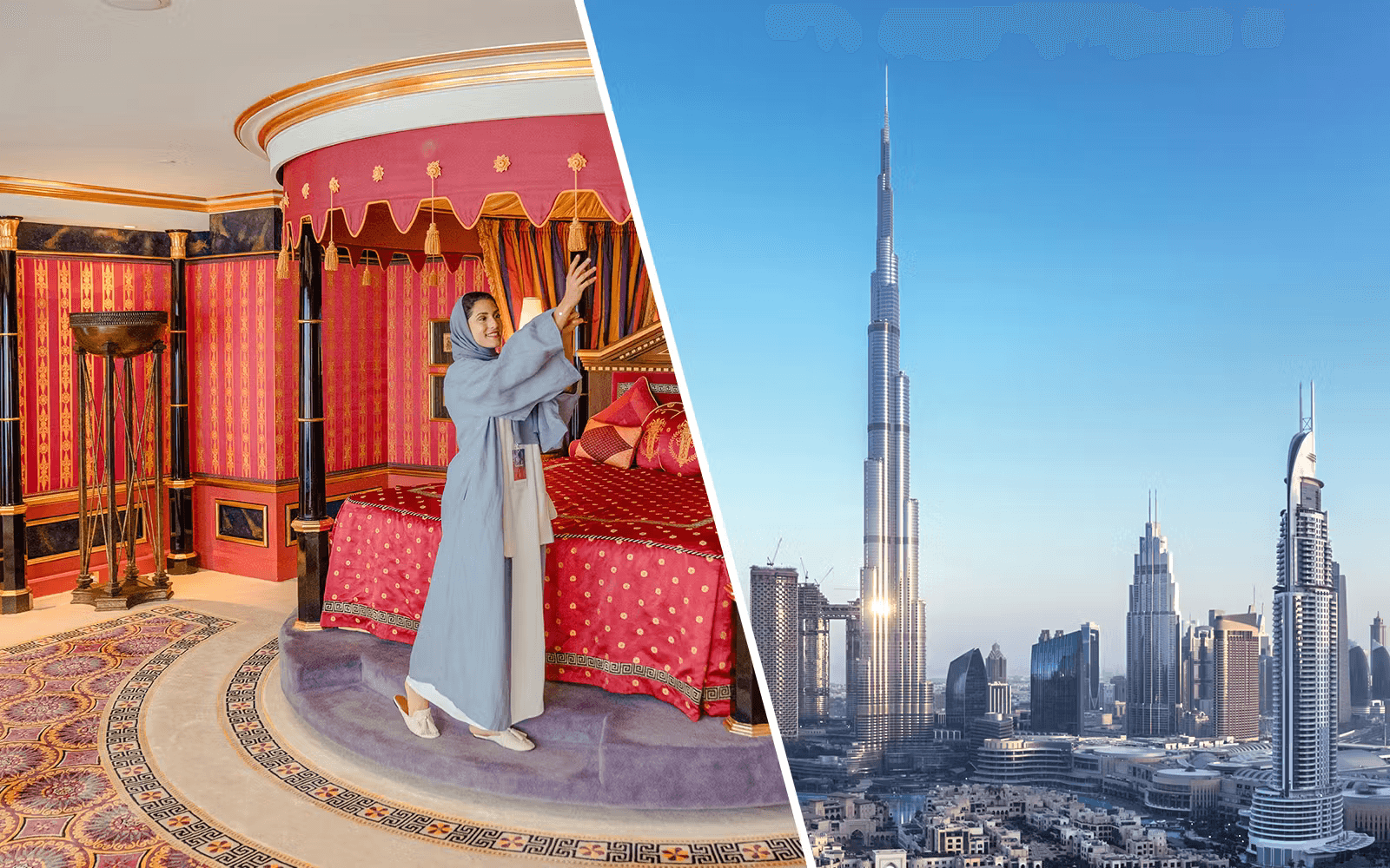 Super Saver: Inside Burj Al Arab Tour+ At the Top Burj Khalifa Tickets